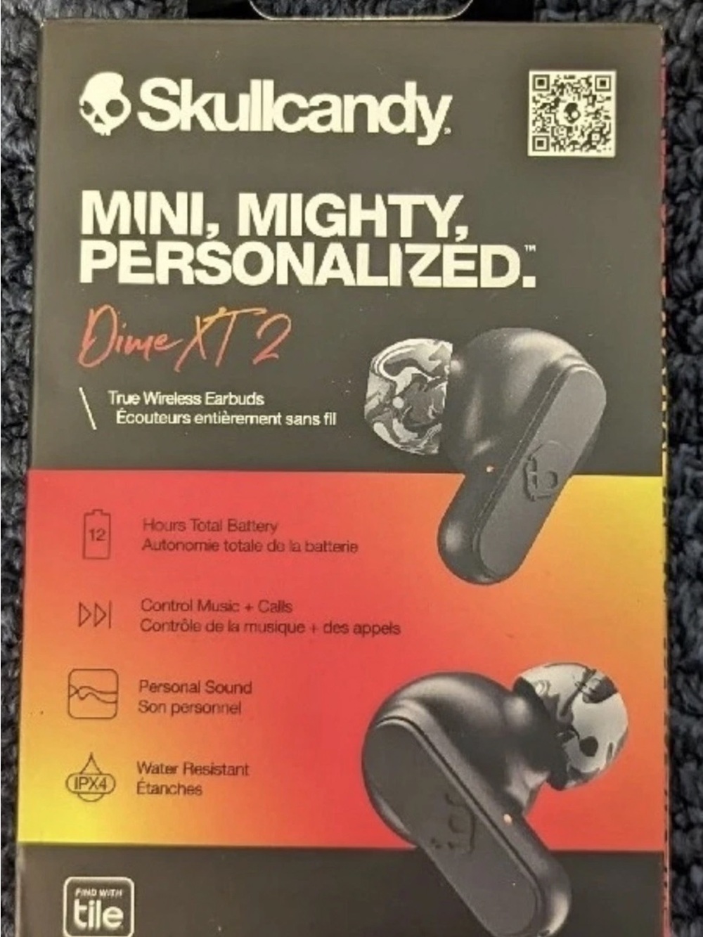 Skullcandy Dime XT2 - True Wireless Earbuds - Chill Gray - NEW & SEALED